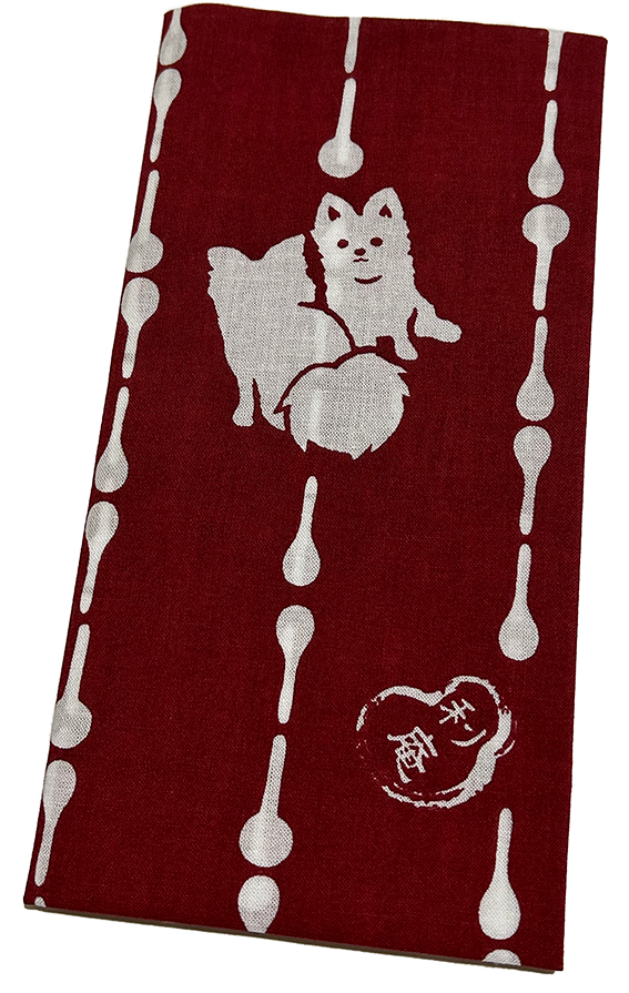 ☆手ぬぐい-わんこ あずき