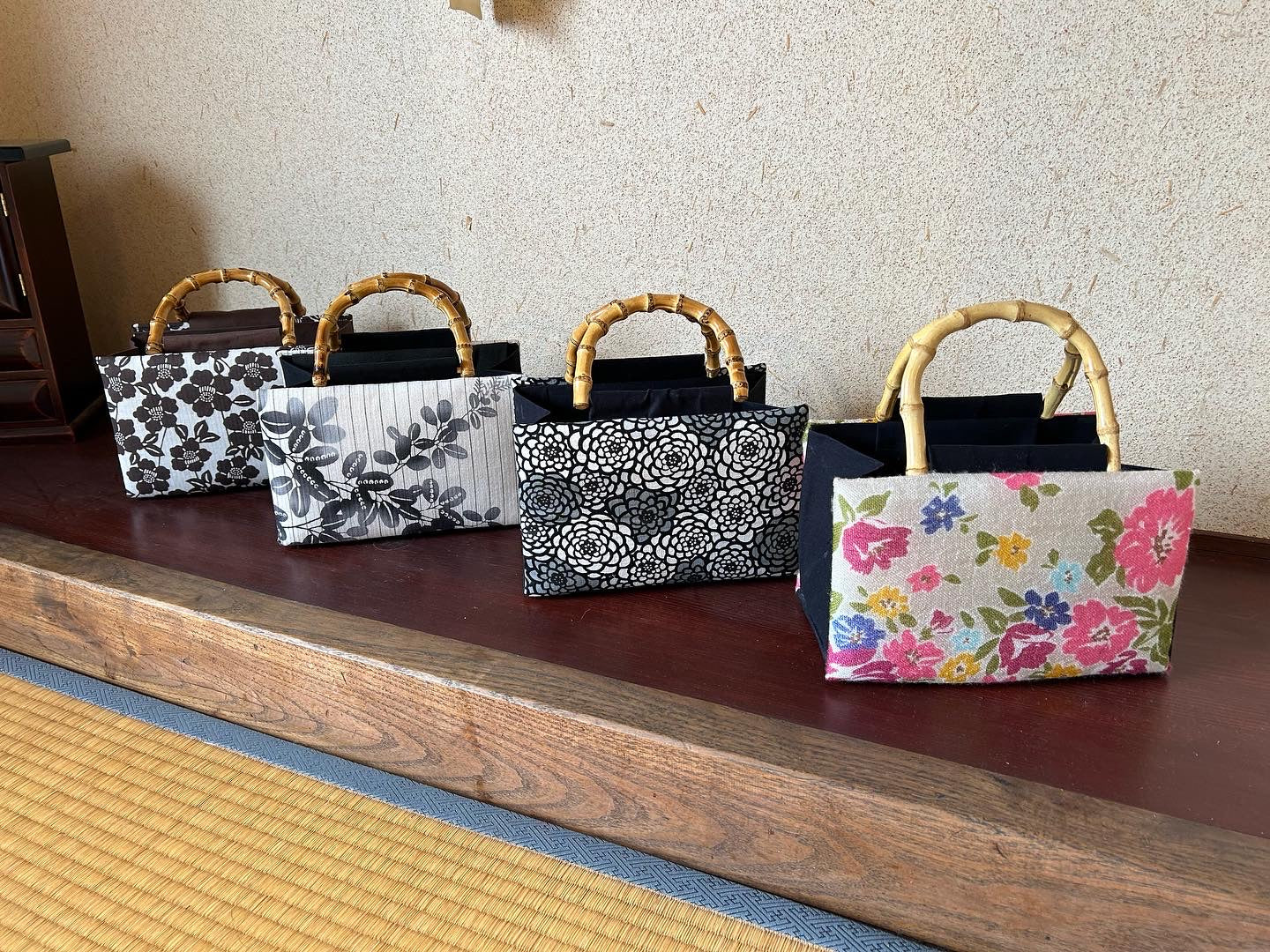 一閑張り教室専用 本格的和布バッグお作りしましょう