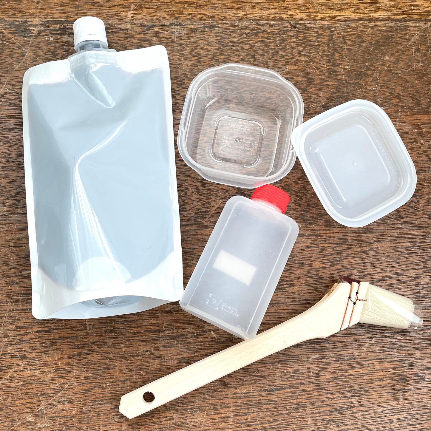 初めての一閑張りバッグ作成セット「基本ののり編」