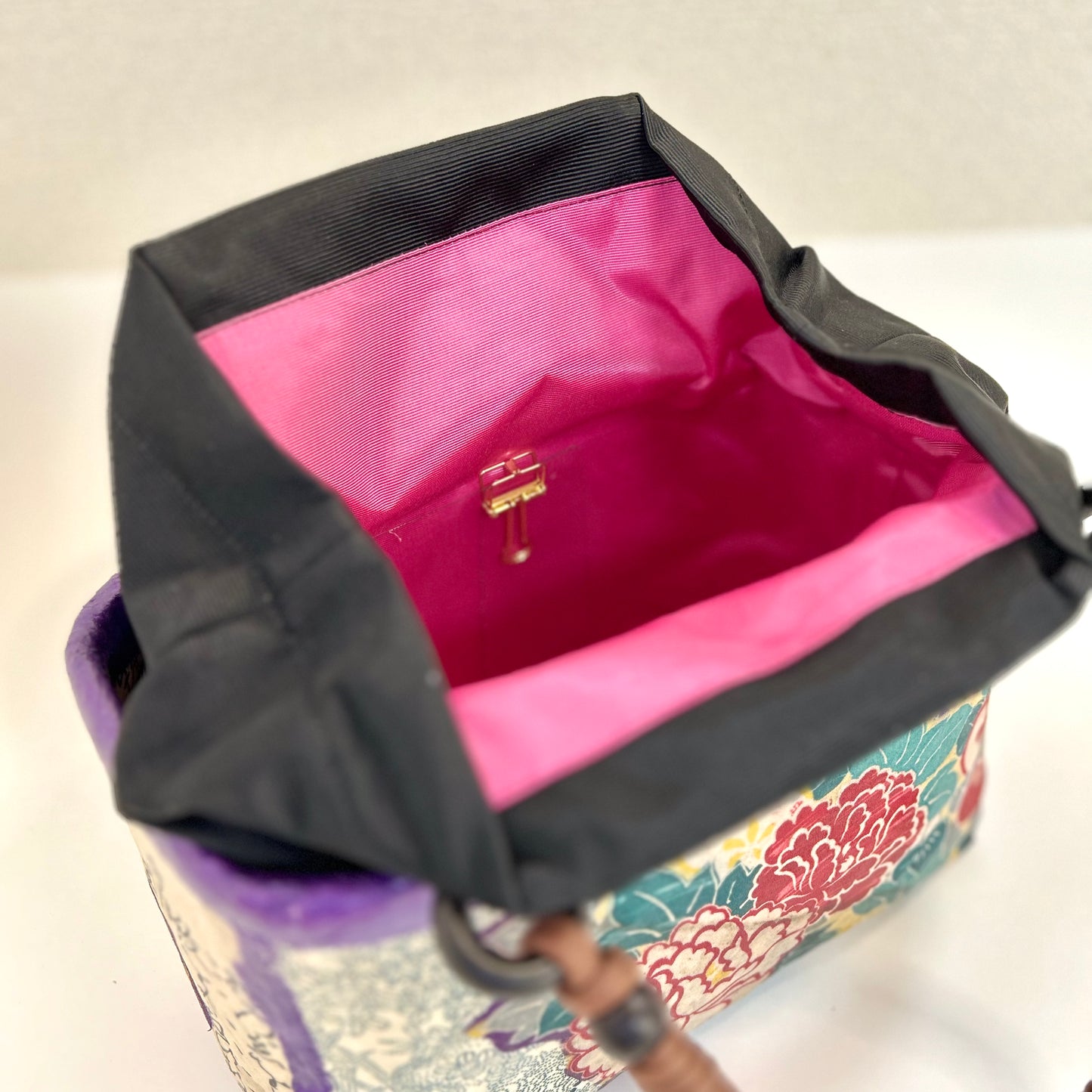 一閑張りバッグ 雅