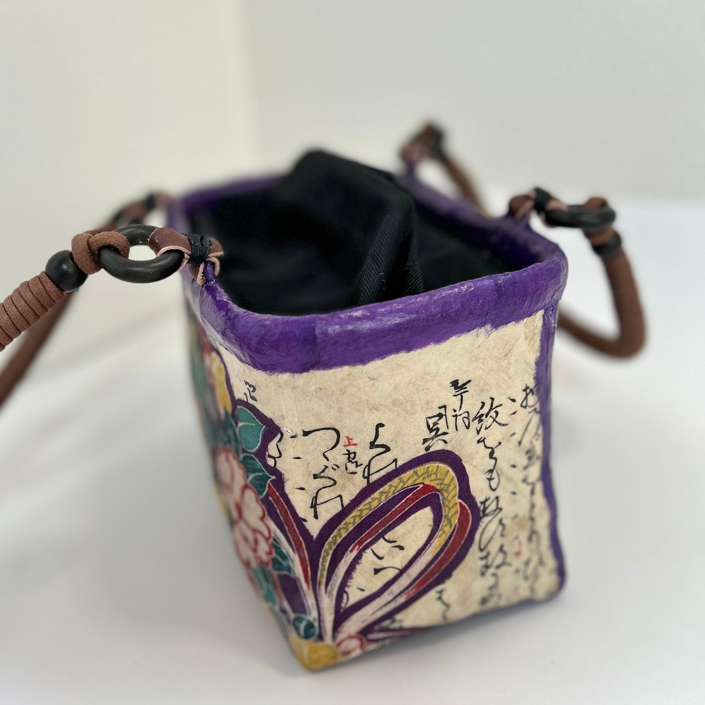 一閑張りバッグ 雅