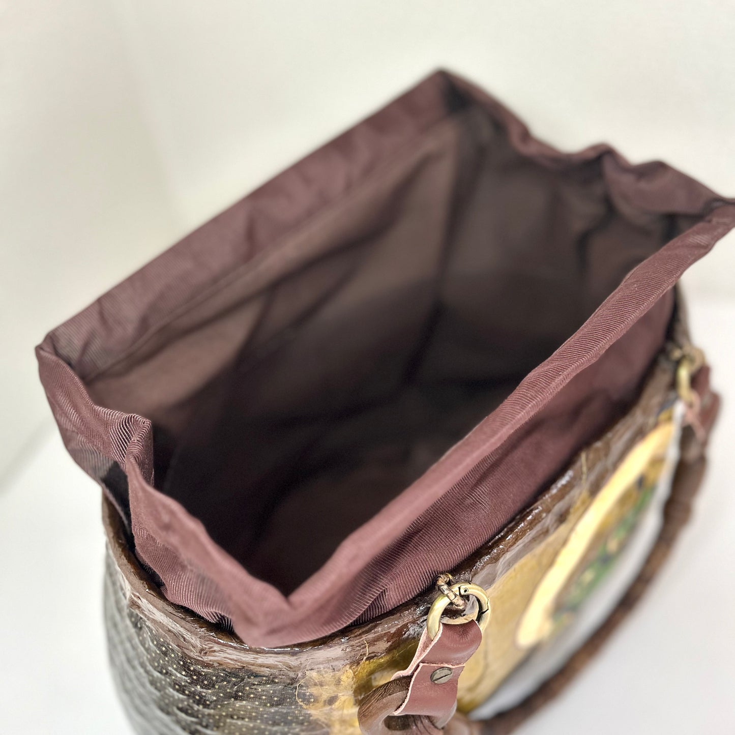 一閑張りバッグ 風神