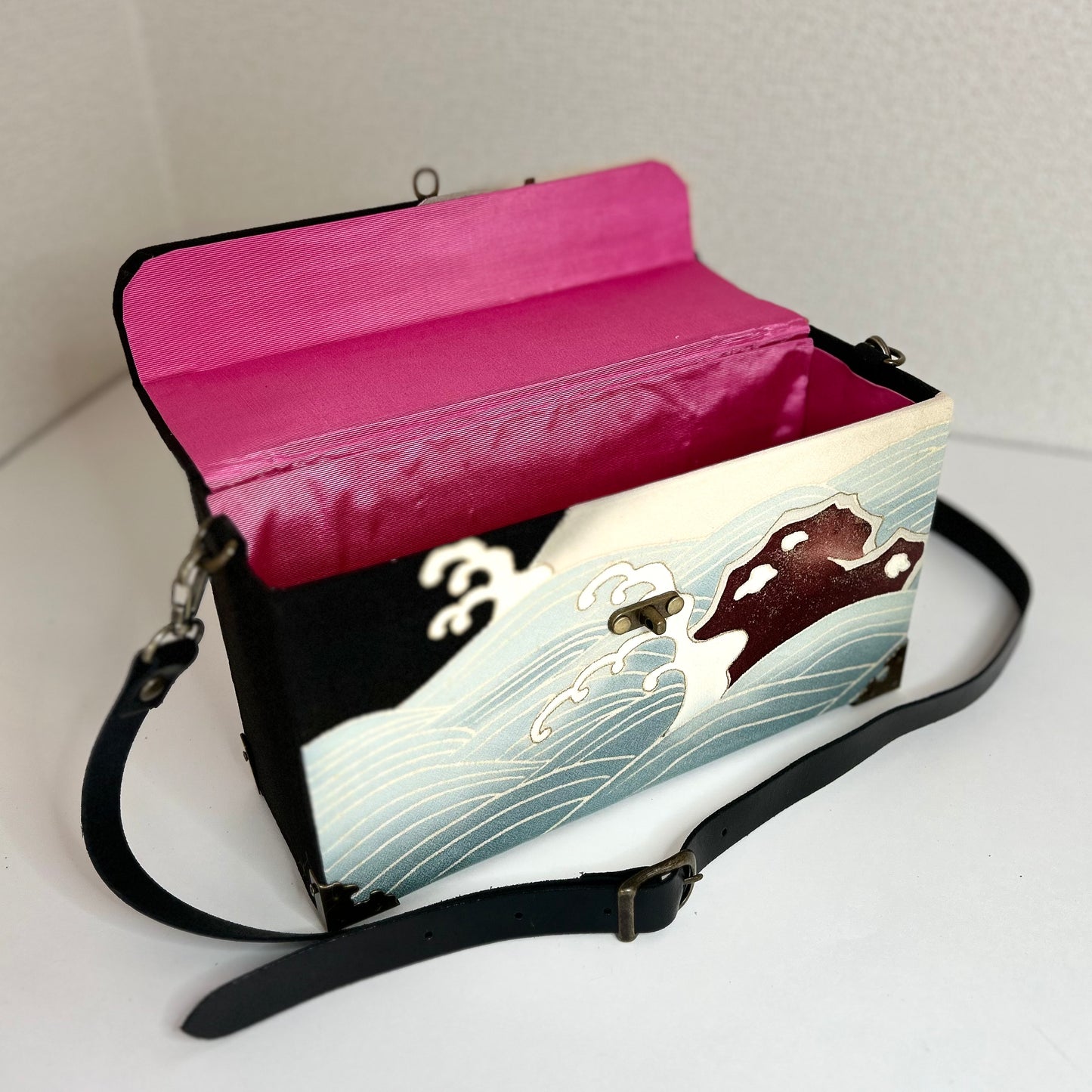 黒留袖ショルダーバッグ 極