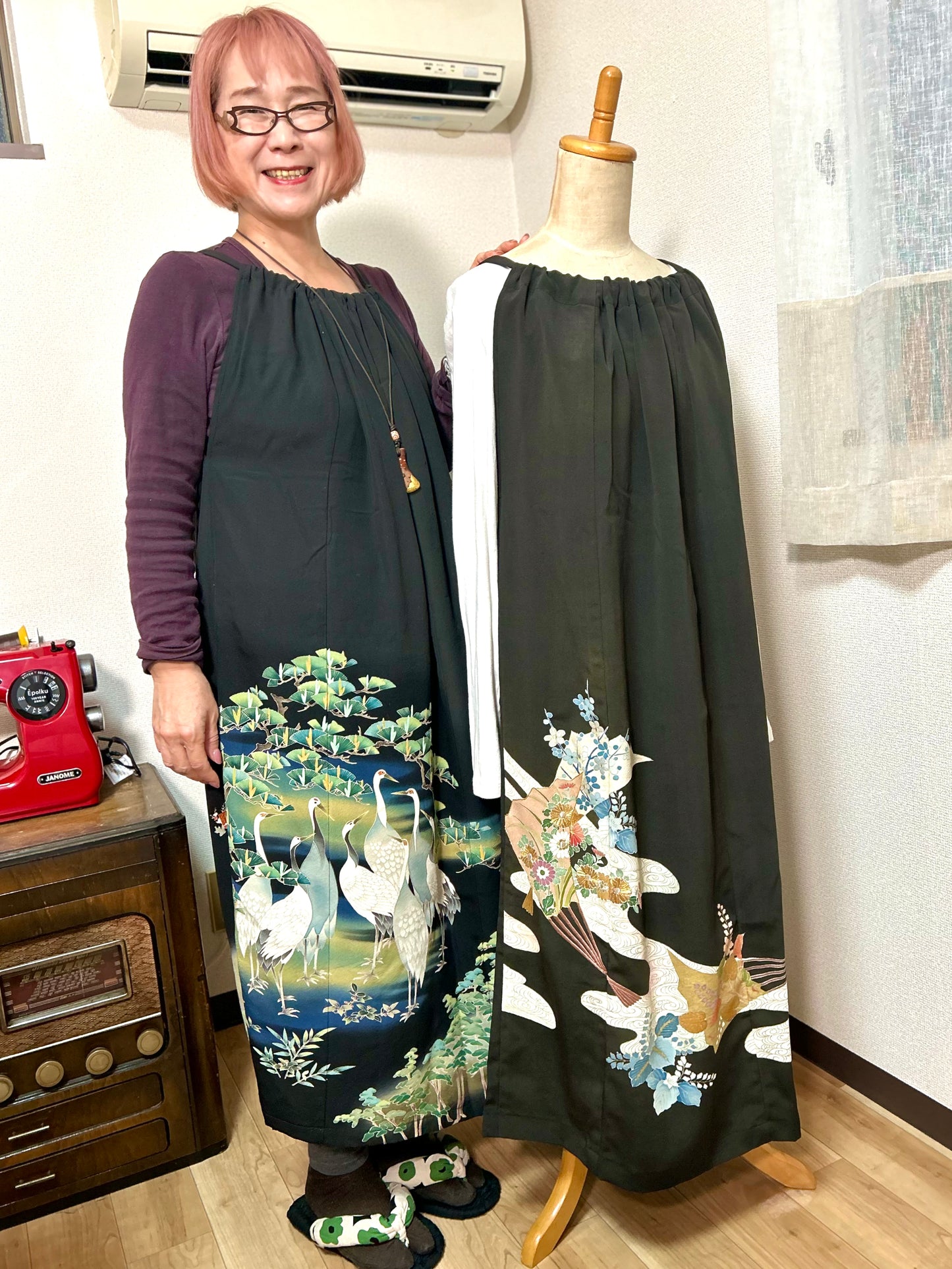 留袖ワンピース<利庵とおそろい!>