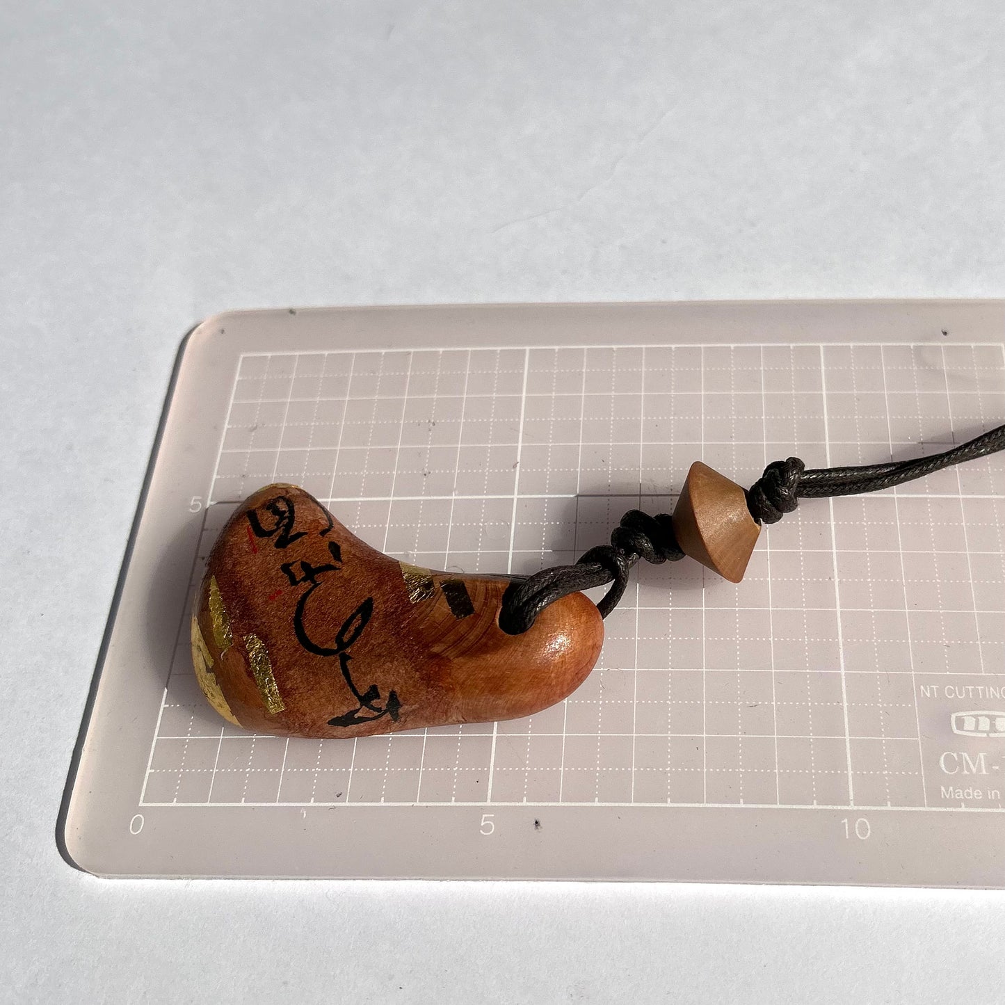 ☆一閑張り ネックレス 2 金箔