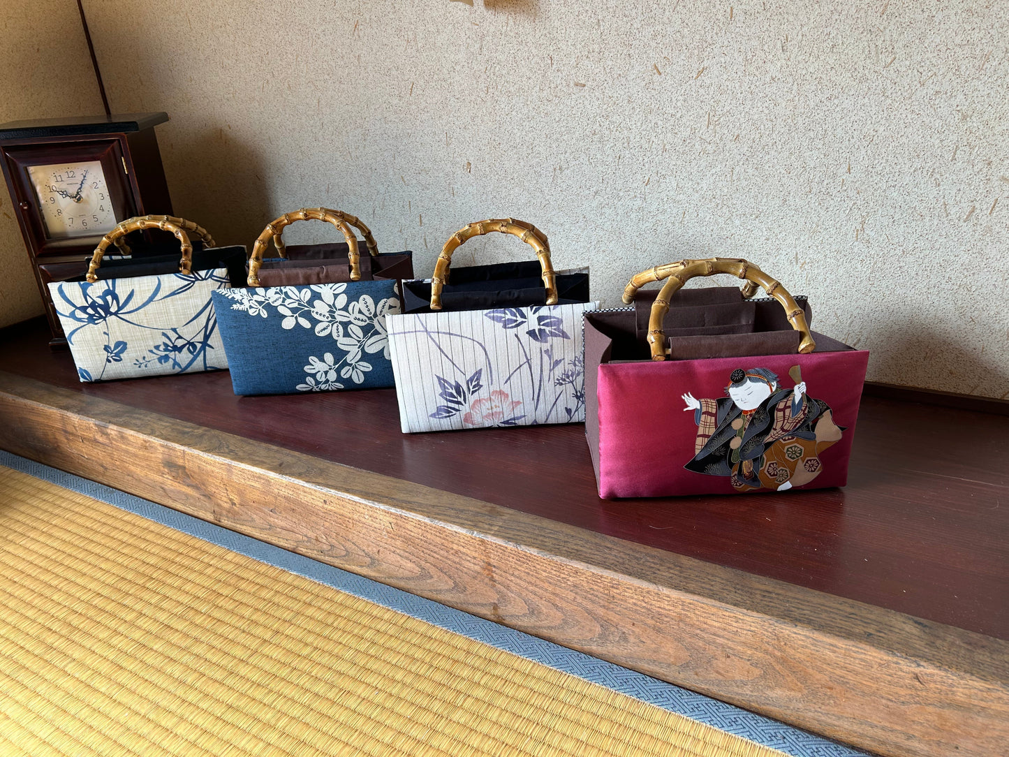 一閑張り教室専用 本格的和布バッグお作りしましょう