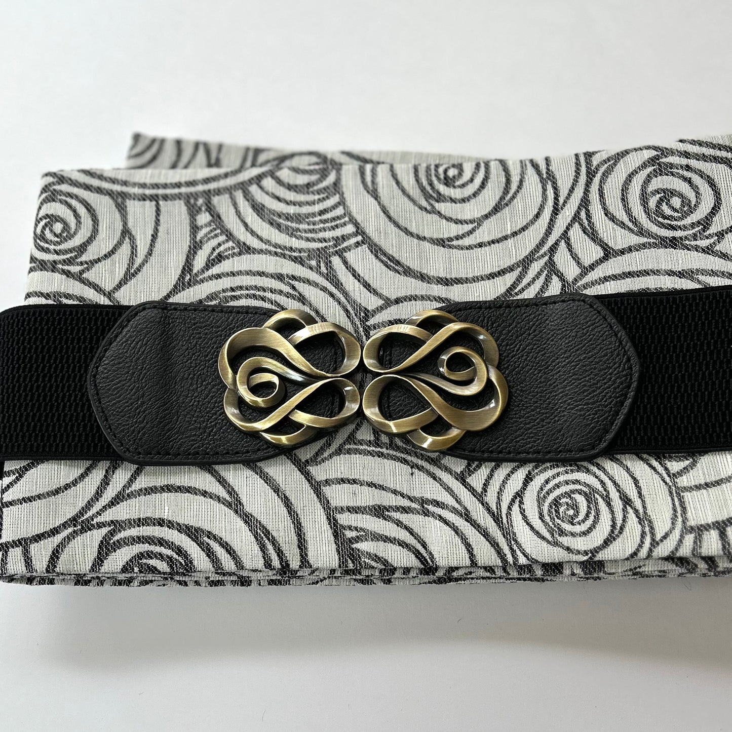 hahahan帯にゴムベルト